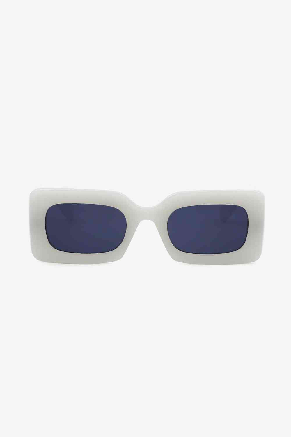 Polycarbonate Frame Rectangle Sunglasses