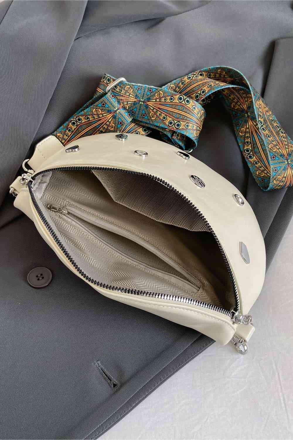 PU Leather Sling Bag