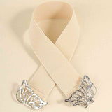 Butterfly Alloy Buckle Elastic Belt