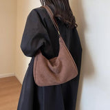 Suede Shoulder Bag