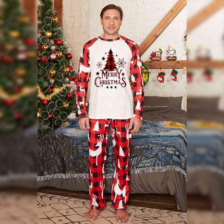 MERRY CHRISTMAS Graphic Top and Pants Set