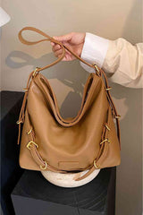 Large PU Leather Crossbody Bag