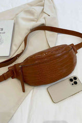 PU Leather Chest Bag