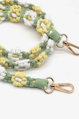 Macrame Flower Lanyard