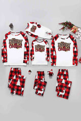 MERRY CHRISTMAS Graphic Top and Pants Set