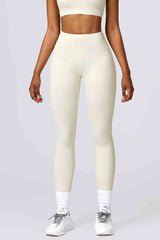 Breathable Wide Waistband Active Leggings