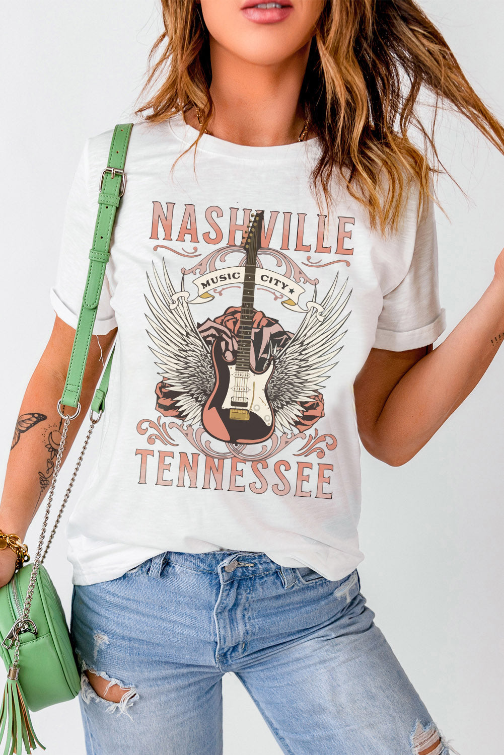 NASHVILLE TENNESSEE Graphic Tee Shirt