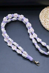 Flower Macrame Phone Lanyard