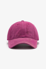 Distressed Adjustable Baseball Cap