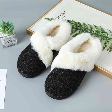 Sherpa Wrapped Indoor/Outdoor Slipper