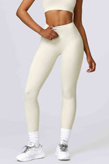 Breathable Wide Waistband Active Leggings