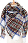 Plaid Imitation Cashmere Scarf