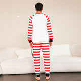 MERRY CHRISTMAS Graphic Top and Striped Pants Set