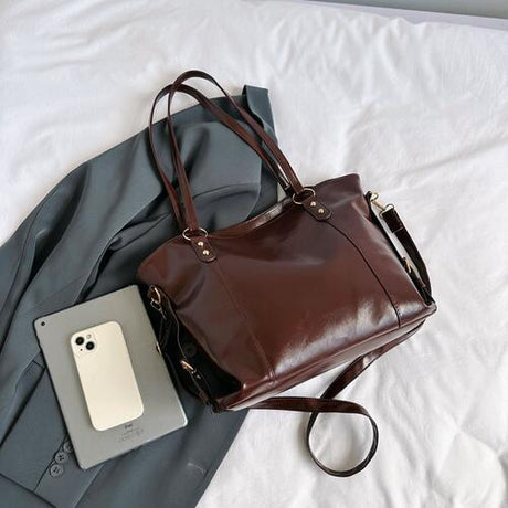 PU Leather Tote Bag