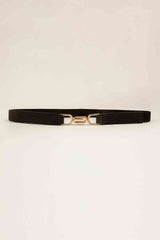 Alloy Buckle Elastic Belt