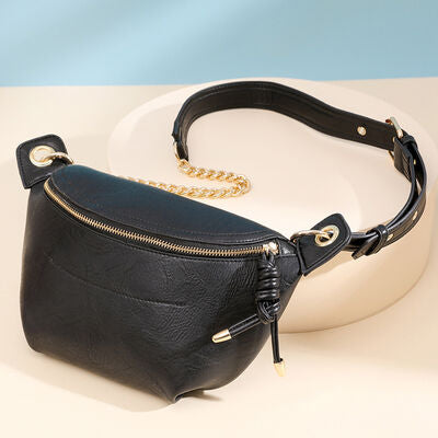 PU Leather Sling Bag