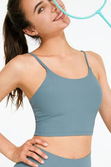 Spaghetti Strap Active Cami