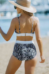 Snakeskin Bikini Set