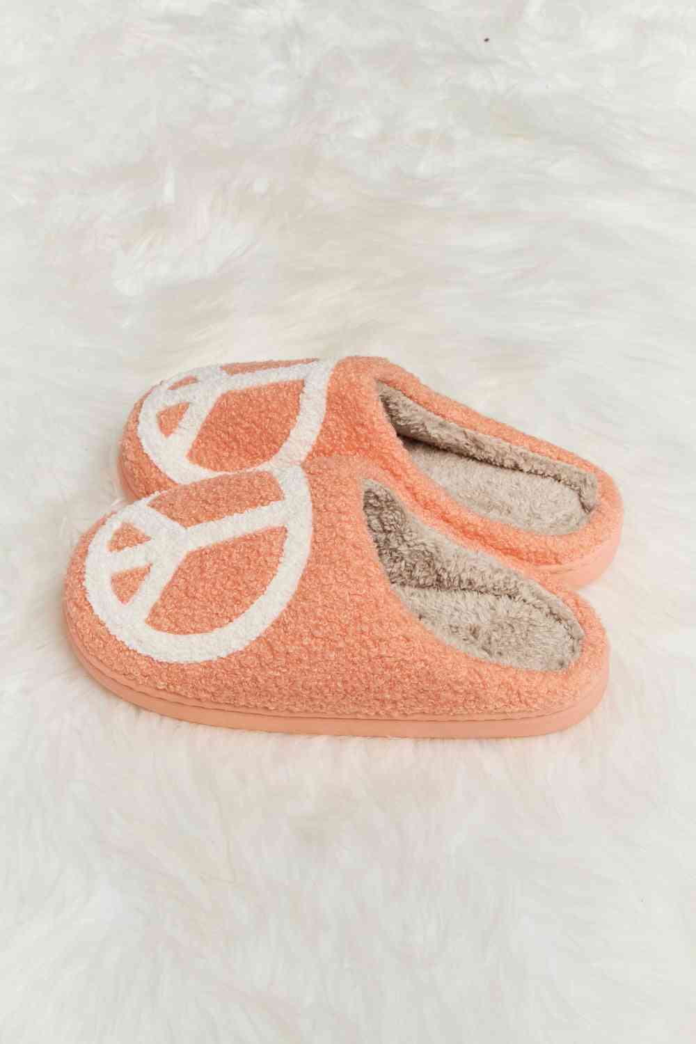 Melody Printed Plush Slide Slippers