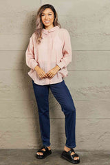 Petal Dew Take Me Out Lightweight Button Down Top