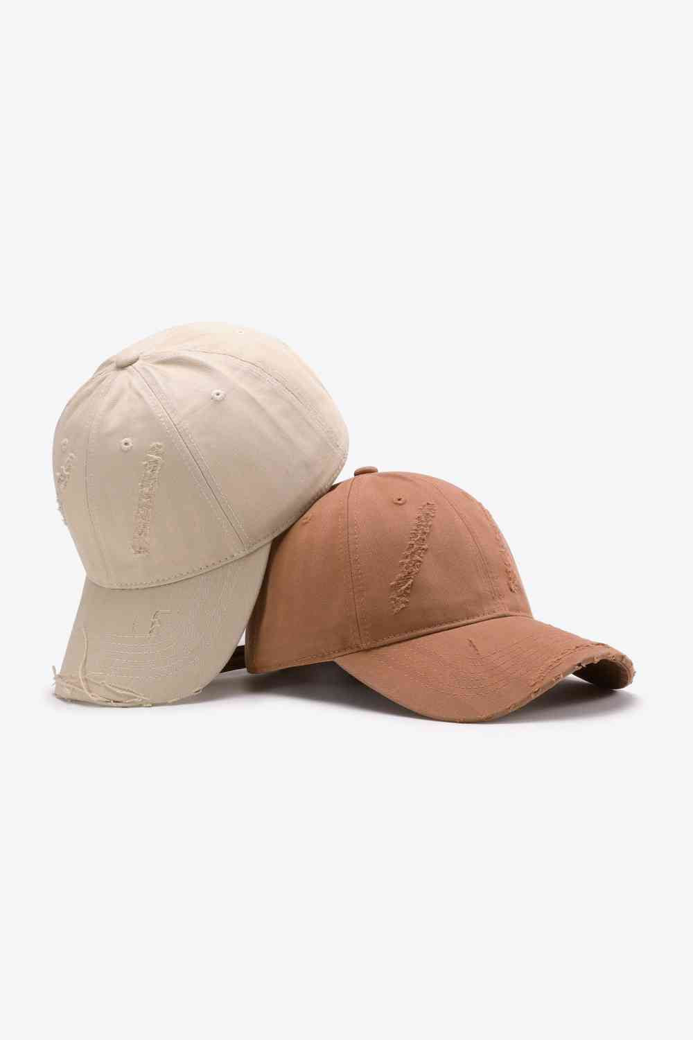 Distressed Adjustable Baseball Cap