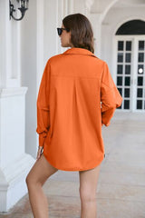 Dropped Shoulder Longline Shirt