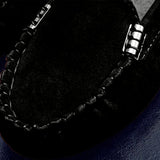 Metal Buckle Soft Round Toe Loafers