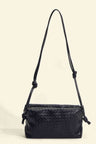 PU Leather Knot Detail Shoulder Bag