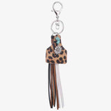 Turquoise Fringe Detail Key Chain