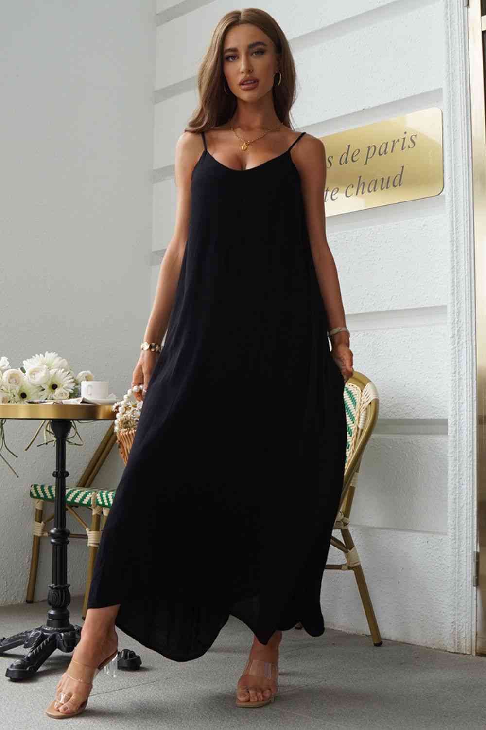 Spaghetti Strap Maxi Dress