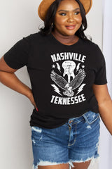 Simply Love Simply Love Full Size NASHVILLE TENNESSEE Graphic Cotton Tee