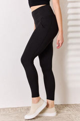 Zenana High Waist Wide Waistband Leggings