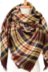 Plaid Imitation Cashmere Scarf