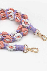 Macrame Flower Lanyard